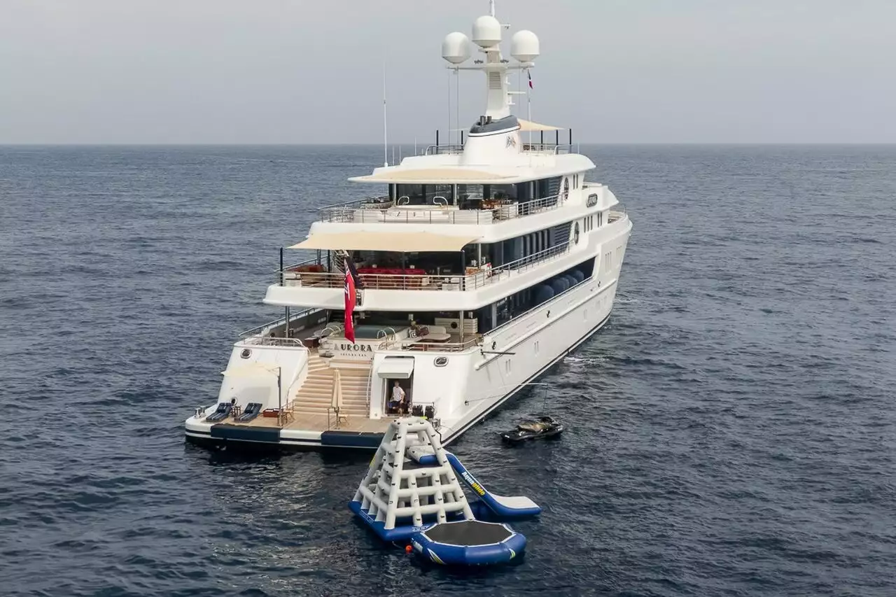 AURORA Yacht • Lurssen • 2017 • Proprietario Andrey Molchanov