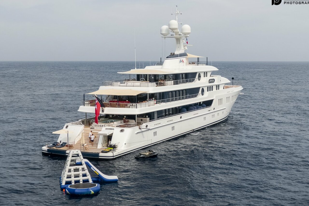 AURORA Yacht • Lurssen • 2017 • Propriétaire Andrey Molchanov