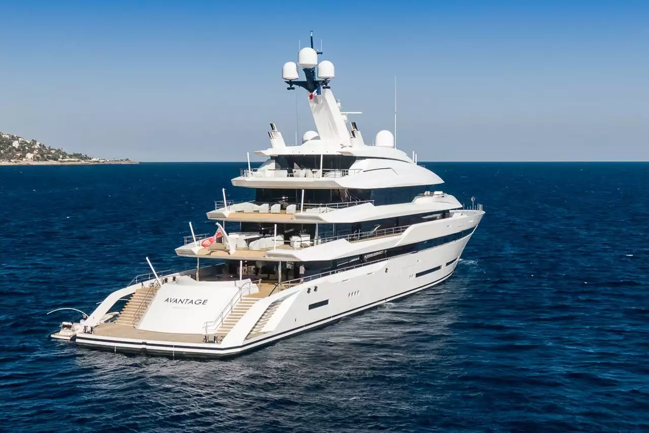 AVANTAGE Yacht • Lurssen • 2020 • Propriétaire Bulat Utemuratov