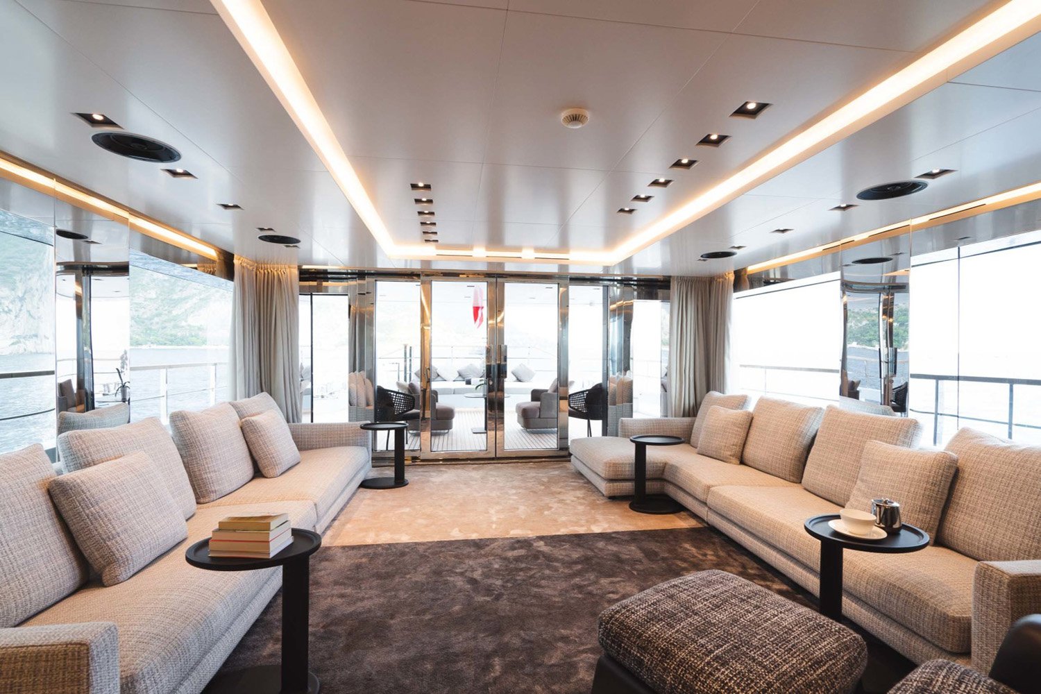 Admiral yacht SAGE interior