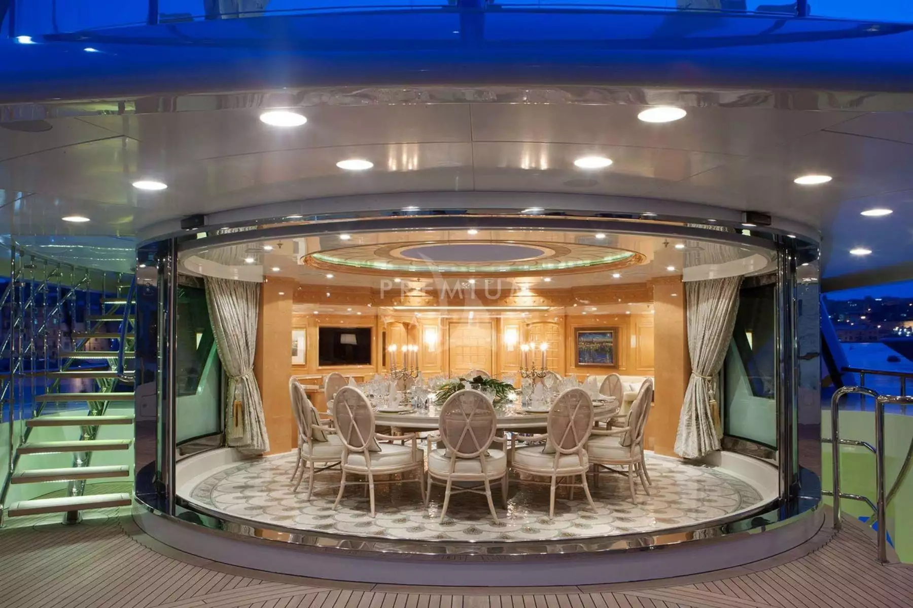 Benetti jacht ST DAVID interieur