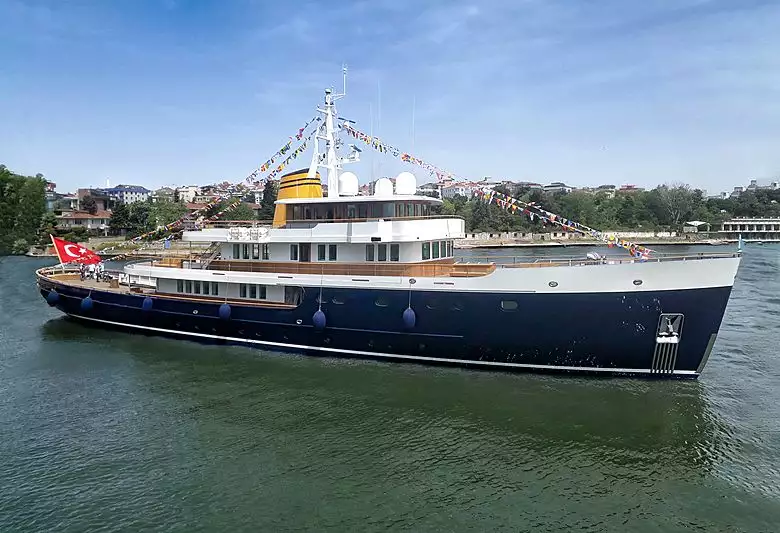 Blue II Yacht • Turkuaz • 2020 • Sahibi Rolly Ridder van Rappard