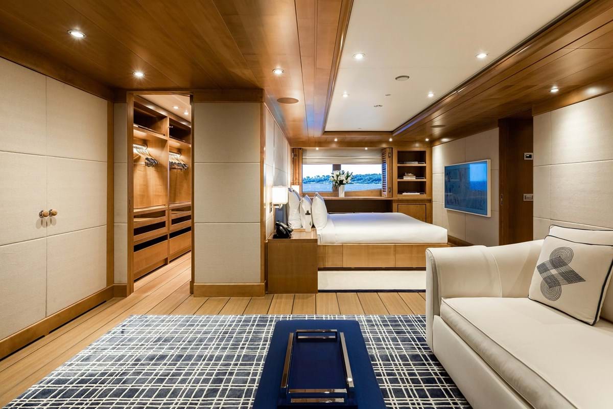 CRN yacht Ramble on Rose interior