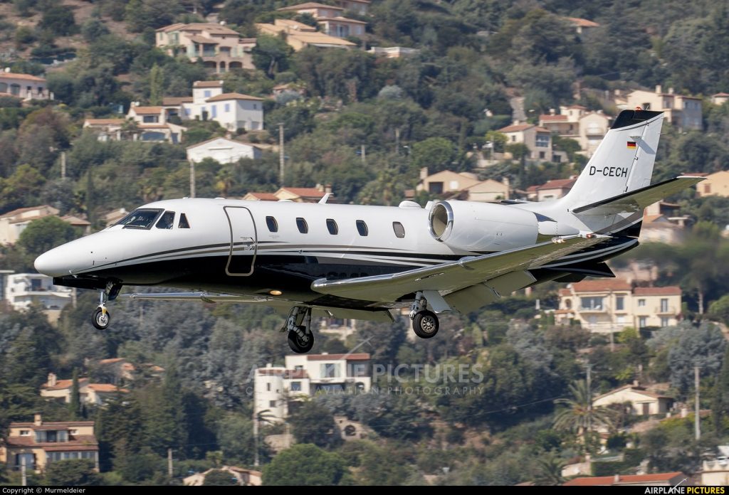 D-CECH Cessna Citation Besitzer Kurt Zech