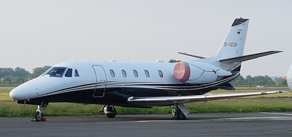 Kurt Zech, propriétaire du D-CECH Cessna Citation