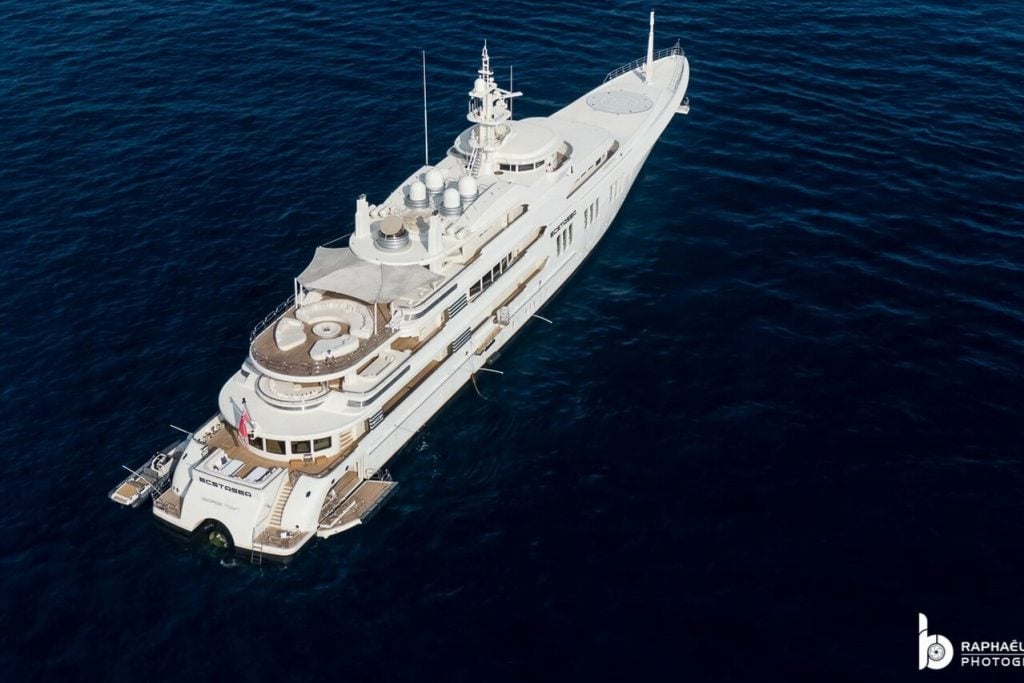 superyacht ecstasea cost