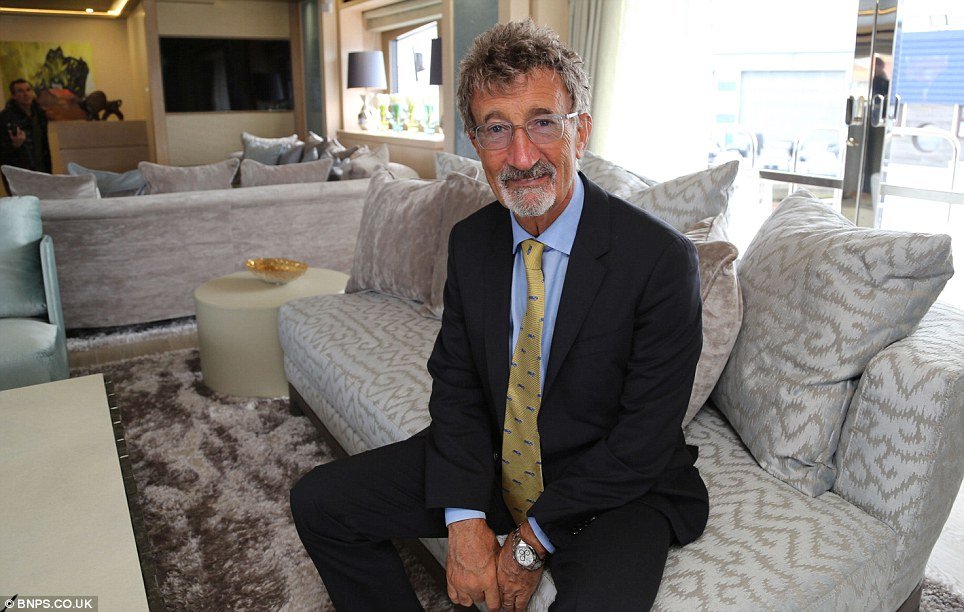Eddie Jordan Sunseeker yacht