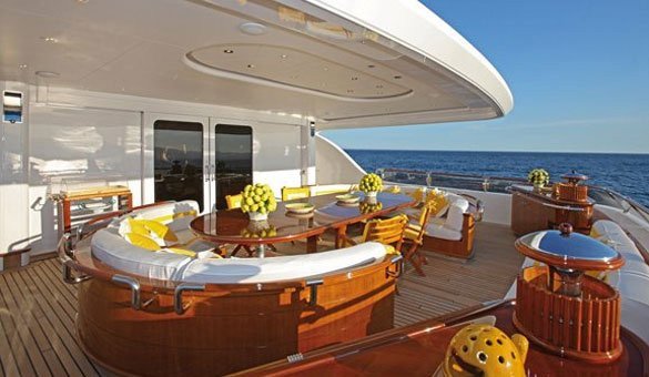 Feadship yacht TANUSHA interior