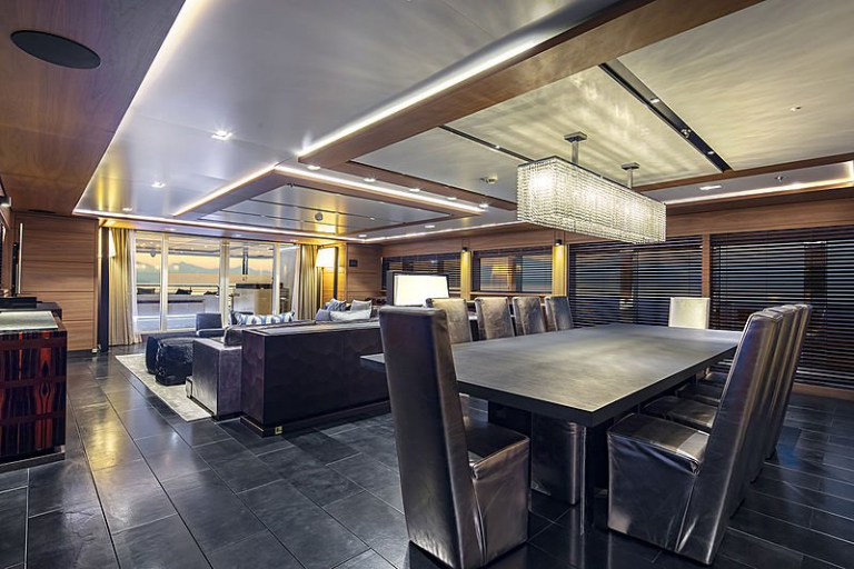 Inside QUEEN ANNE Yacht • Gentech • 2013 • Value 17,000,000 • Owner