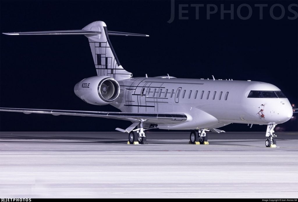 N203JE Bombardier Global 7500 Juan Carlos Escotet