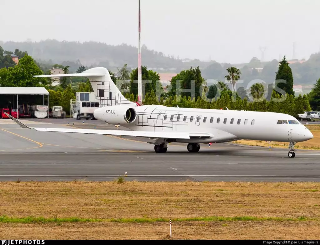 N203JE Bombardier Global 7500 Juan Carlos Escotet