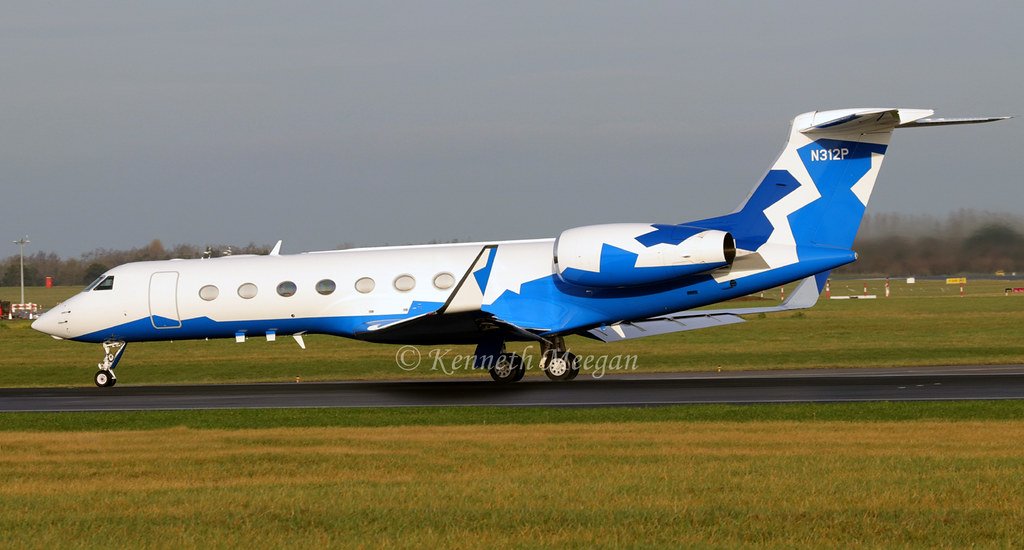 N312P - Gulfstream G550 - Fondazione della famiglia Pritzker