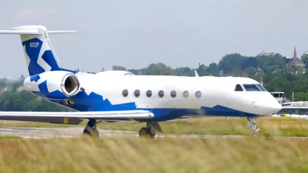 N312P - Gulfstream G550 - Fondazione della famiglia Pritzker