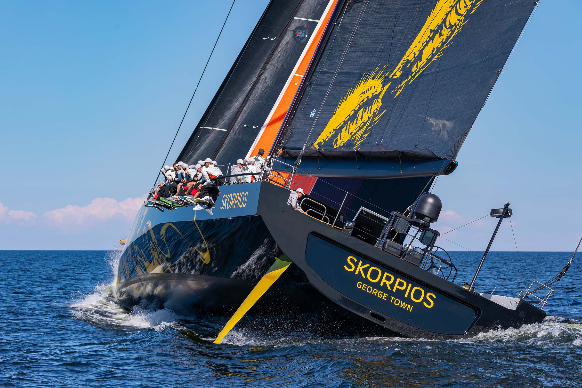 Nautor’s Swan sailing yacht SKORPIOS – owner Dmitry Rybolovlev