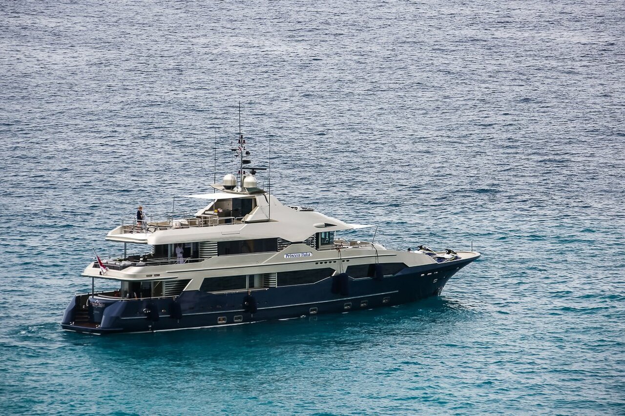 PRINCESS ILUKA yacht • Ray Kemp • 1979 • owner Australian Millionaire