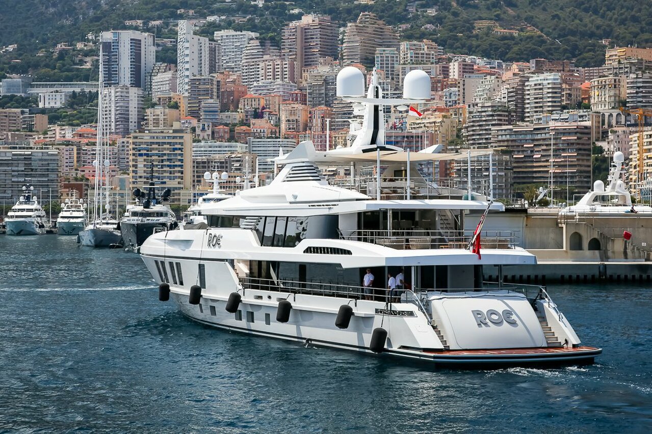 ROE Yacht Rasha • Turquesa • 2017 • propietario Millonario con sede en EE. UU.