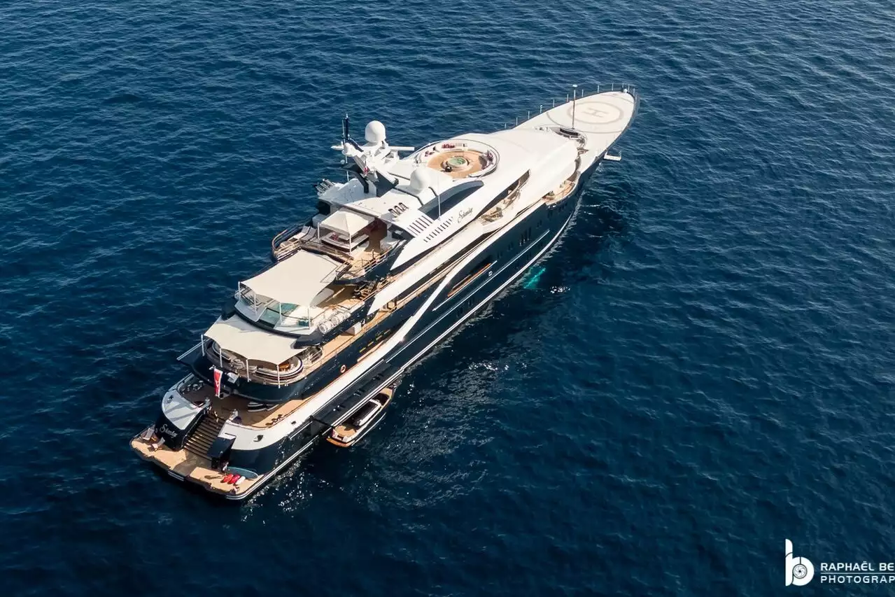 SOLANDGE Yacht • Lurssen • 2013 • Propriétaire Prince Muqrin bin Abdulaziz al Saud 