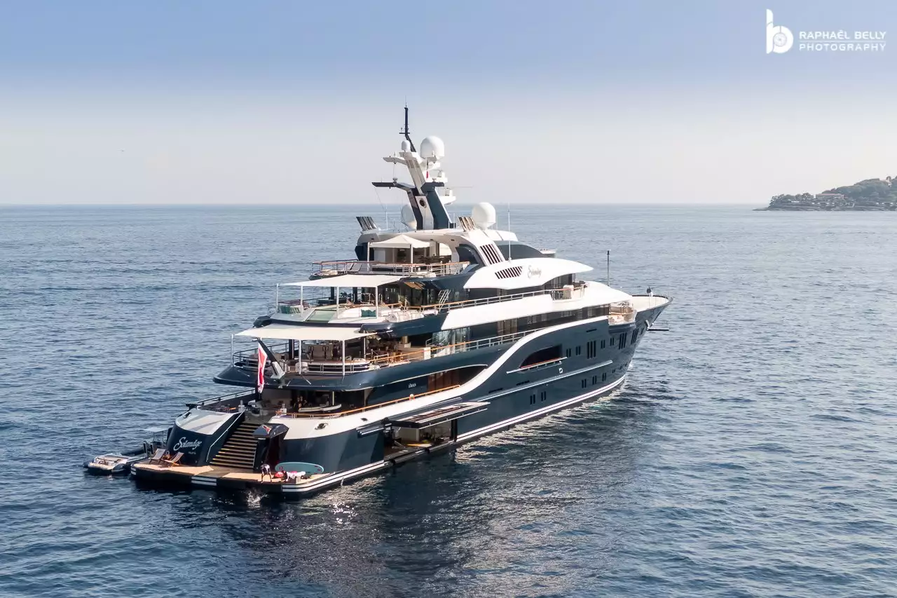 SOLANDGE Yacht • Lurssen • 2013 • Propriétaire Prince Muqrin bin Abdulaziz al Saud