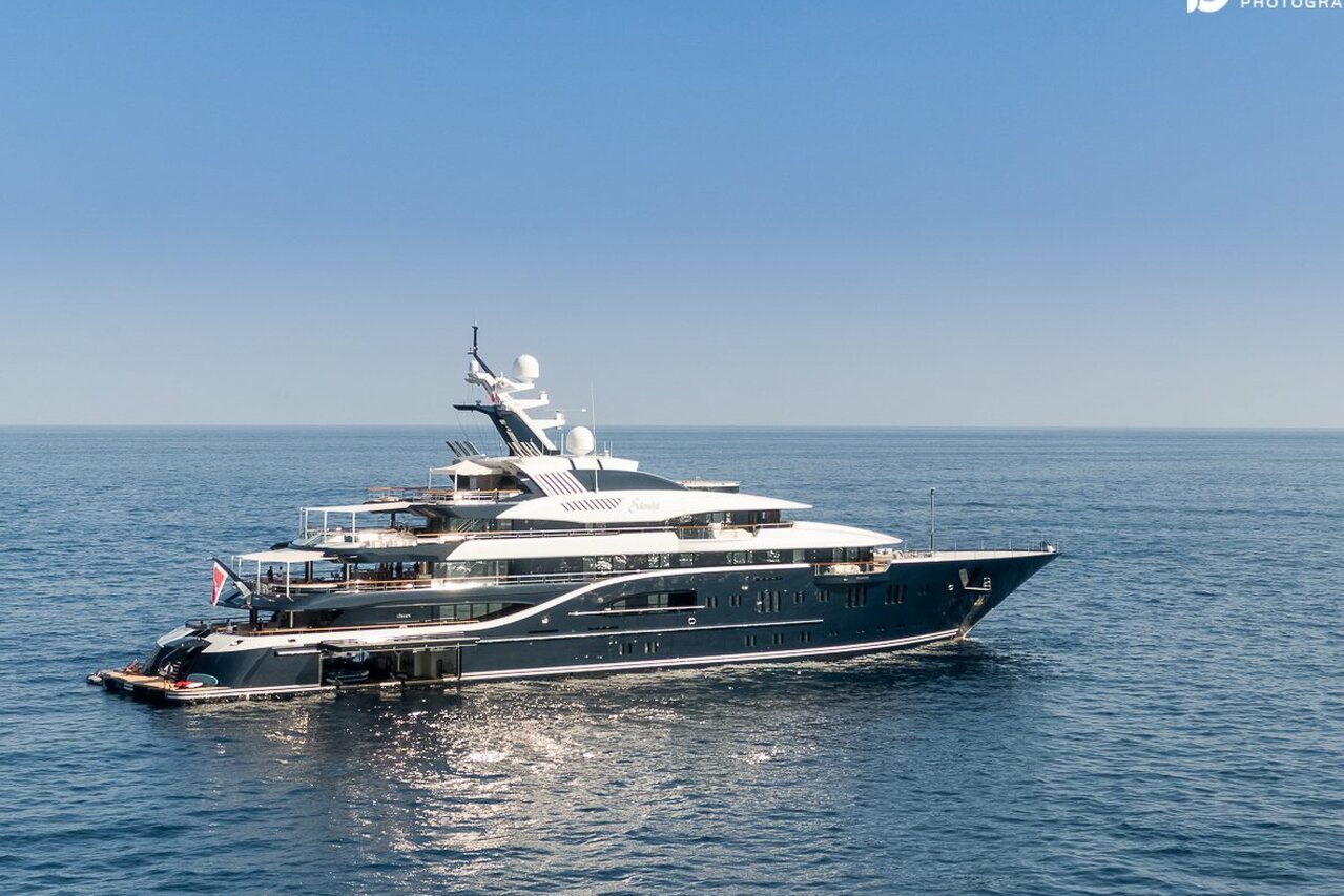 SOLANDGE Yacht • Lurssen • 2013 • Propriétaire Prince Muqrin bin Abdulaziz al Saud 