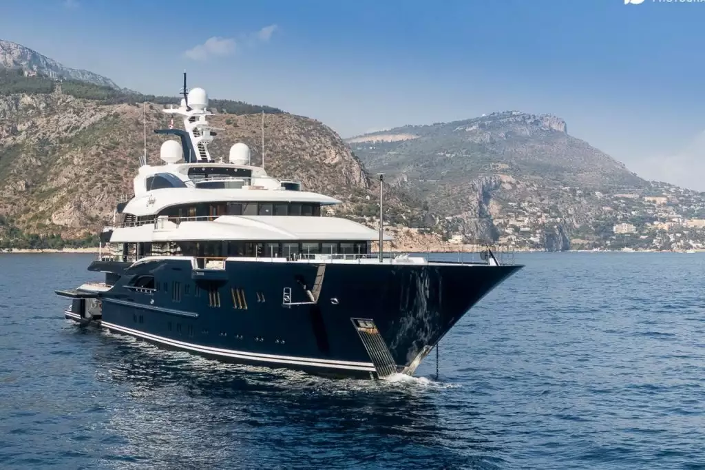 SOLANDGE Yacht • Lurssen • 2013 • Propriétaire Prince Muqrin bin Abdulaziz al Saud