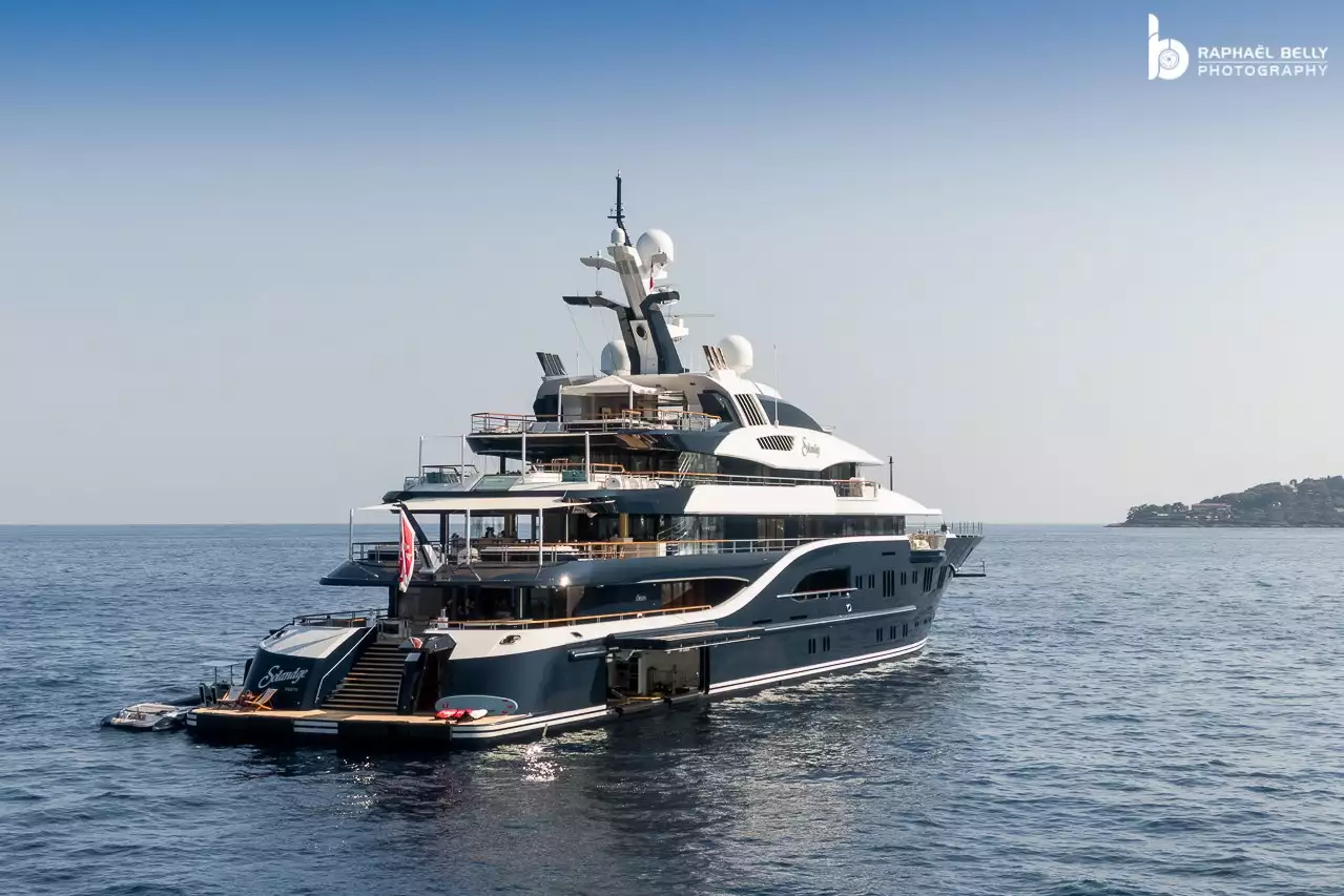 SOLANDGE Yacht • Lurssen • 2013 • Eigentümer Prinz Muqrin bin Abdulaziz al Saud 