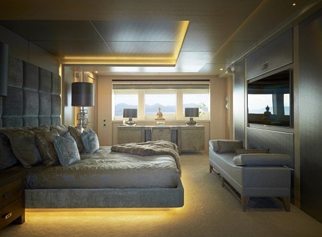 Sunseeker yacht ARADOS intérieur
