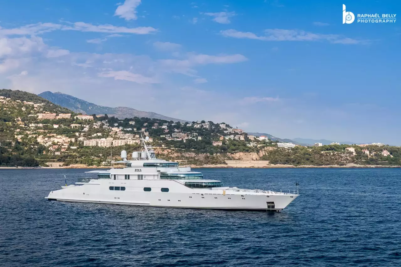 ZEUS yacht • Blohm Voss • 1991 • Owner John Christodoulou