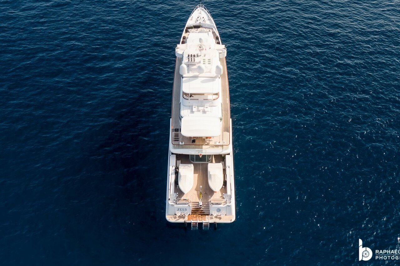 ZEUS yacht • Blohm Voss • 1991 • Owner John Christodoulou