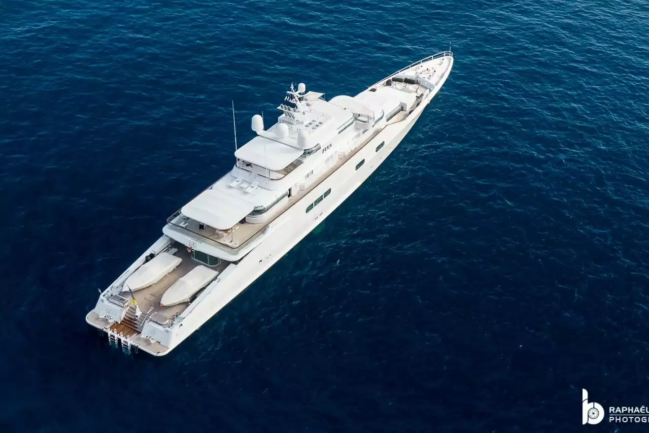 Yacht ZEUS • Blohm Voss • 1991 • Proprietario John Christodoulou