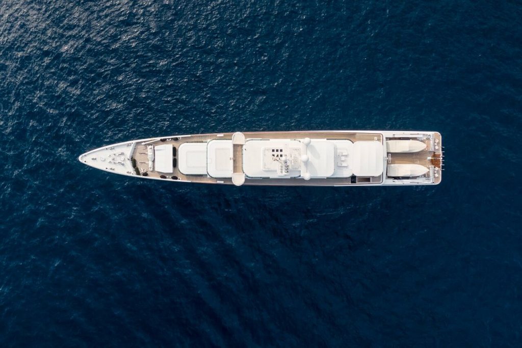 ZEUS yacht • Blohm Voss • 1991 • Owner John Christodoulou
