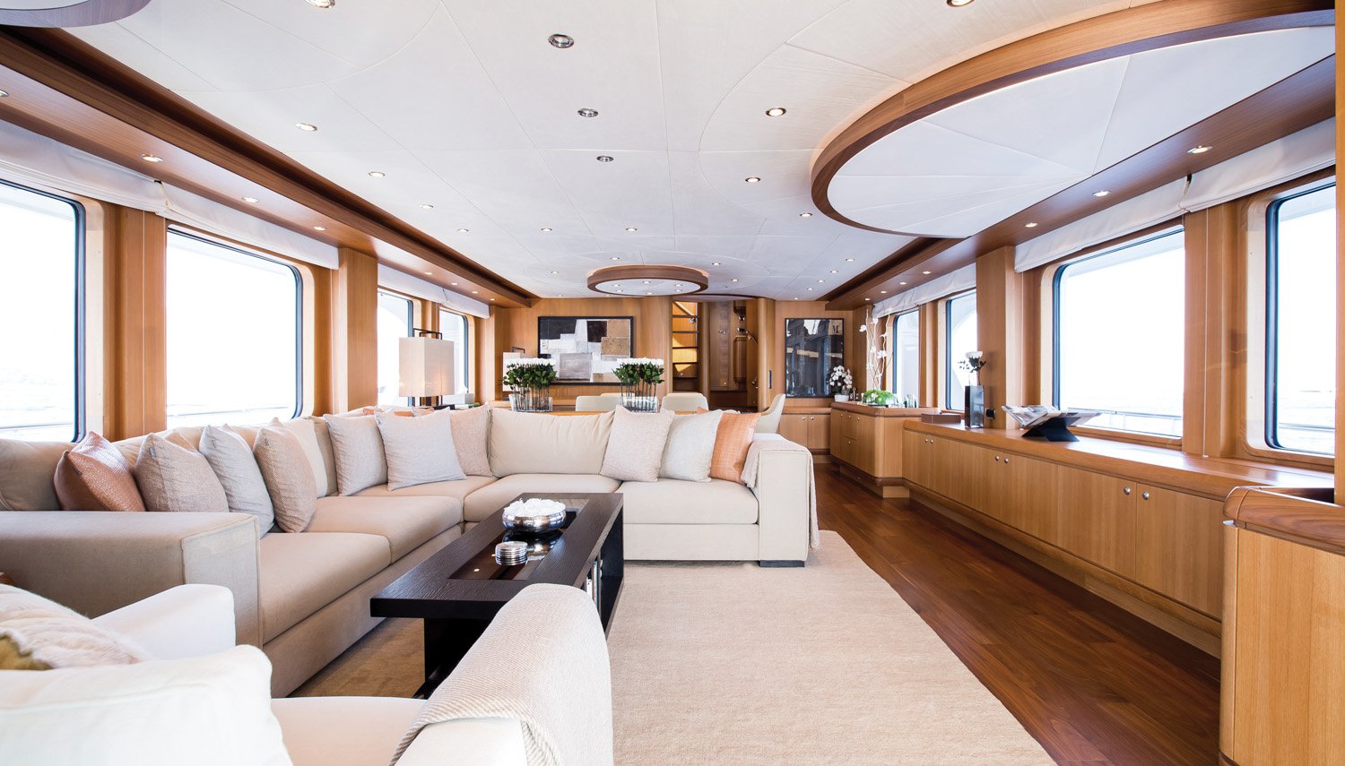 pour yacht MRS D intérieur