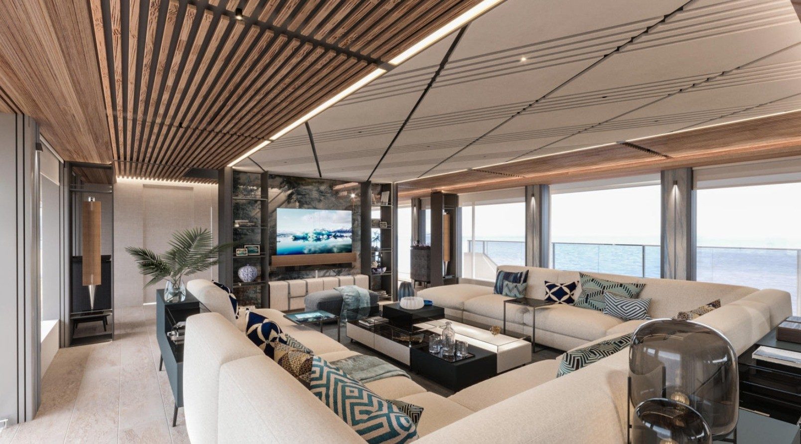 Alia Yacht AL WAAB II interior