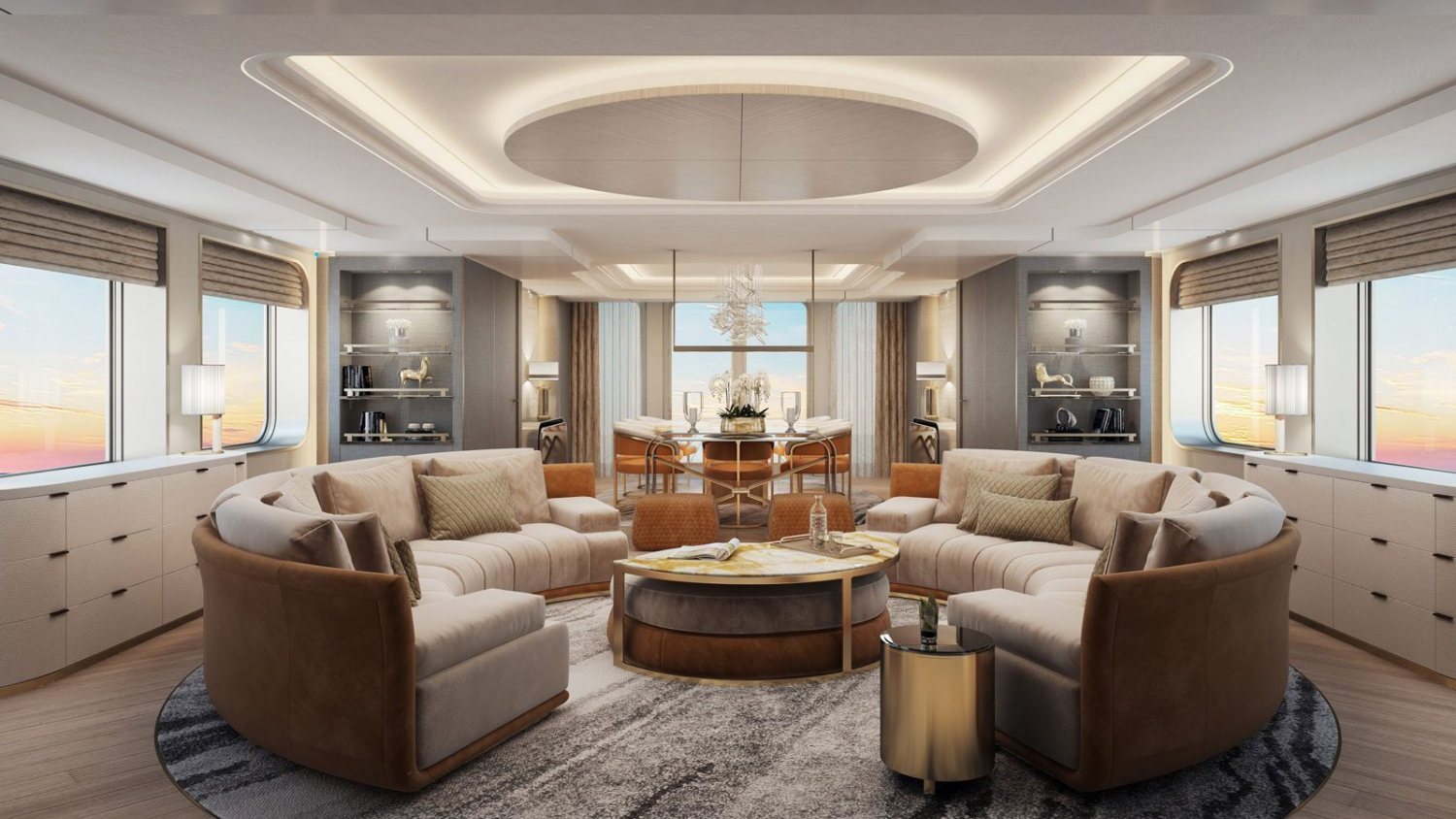 Inside MOONSTONE Yacht • Amels • 2021 • Value 75,000,000 • Owners Rob