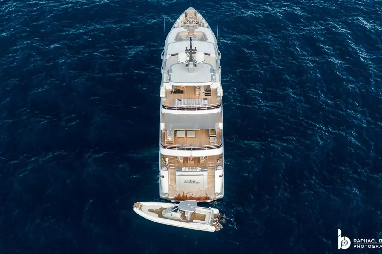 Dragoluna Yacht • Codecasa • 2019 • Propriétaire Pier Silvio Berlusconi