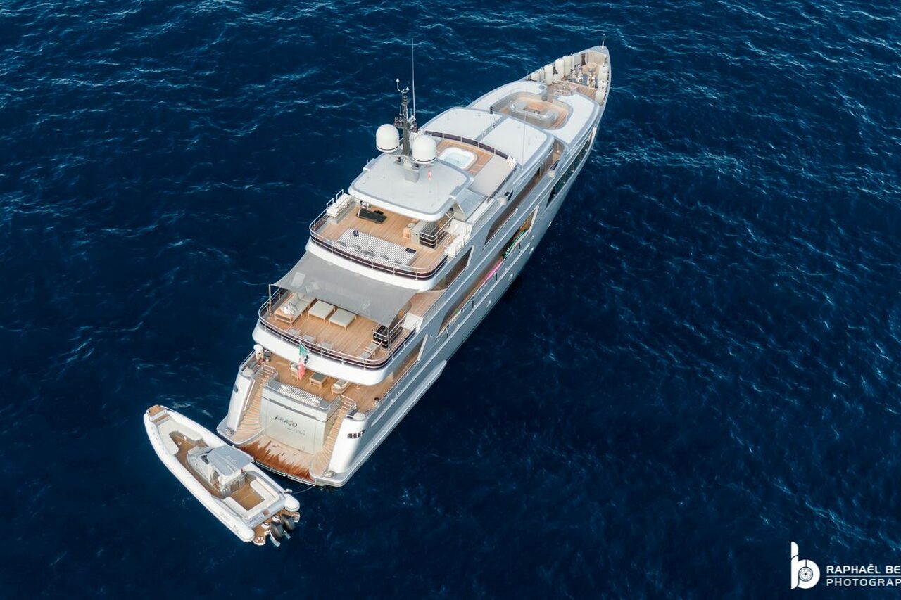 Dragoluna Yacht • Codecasa • 2019 • Propriétaire Pier Silvio Berlusconi