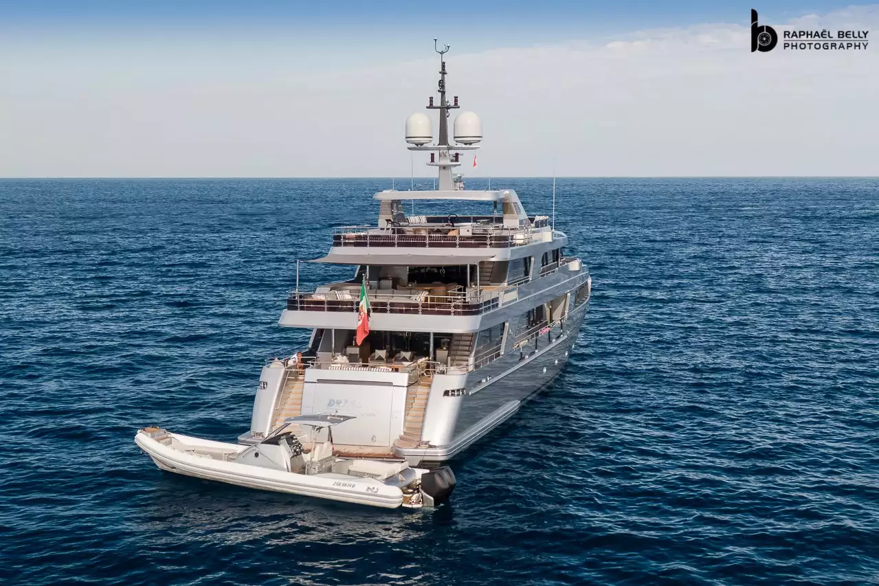 Dragoluna Yacht • Codecasa • 2019 • Propriétaire Pier Silvio Berlusconi