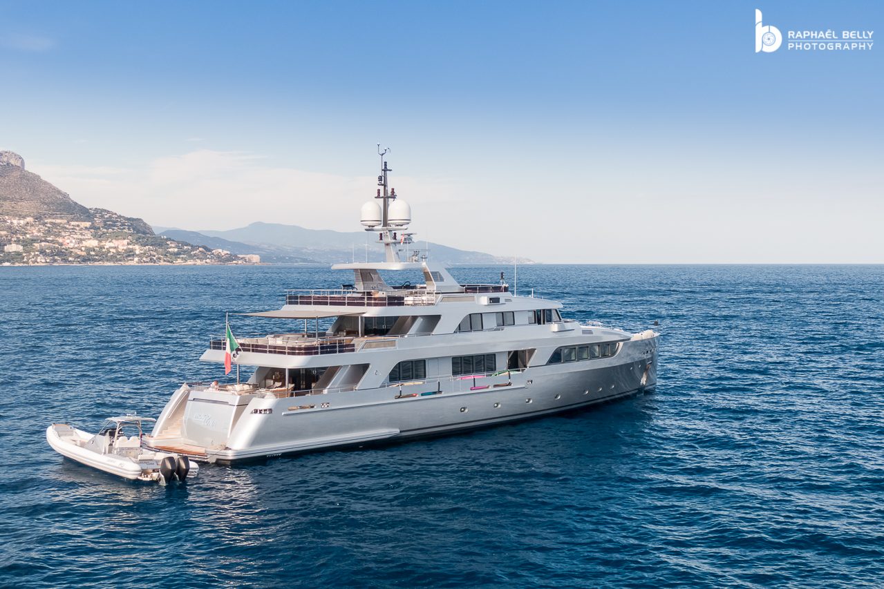 Dragoluna Yacht • Codecasa • 2019 • Propriétaire Pier Silvio Berlusconi