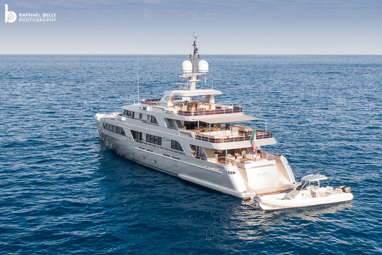 Dragoluna Yacht • Codecasa • 2019 • Propriétaire Pier Silvio Berlusconi