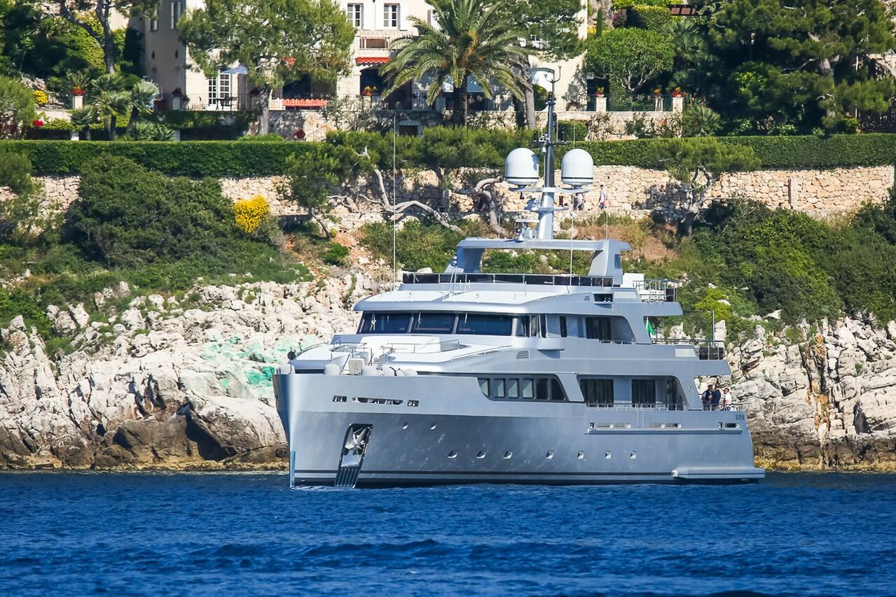 Dragoluna Yacht • Codecasa • 2019 • Propriétaire Pier Silvio Berlusconi