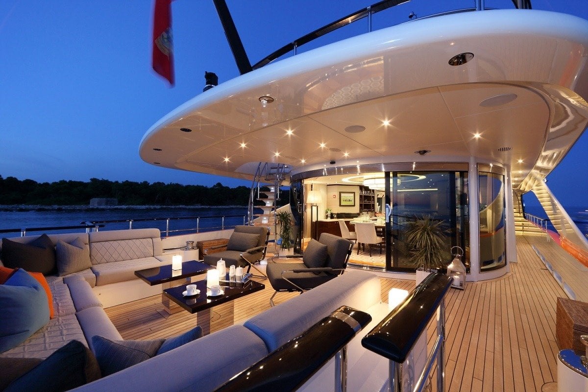 Intérieur du yacht Heesen Aurelia 