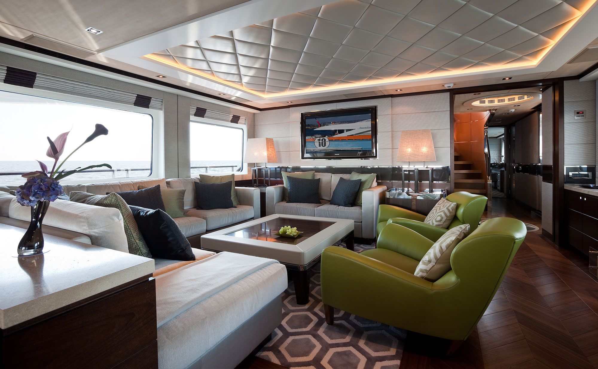 Intérieur du yacht Heesen Aurelia 