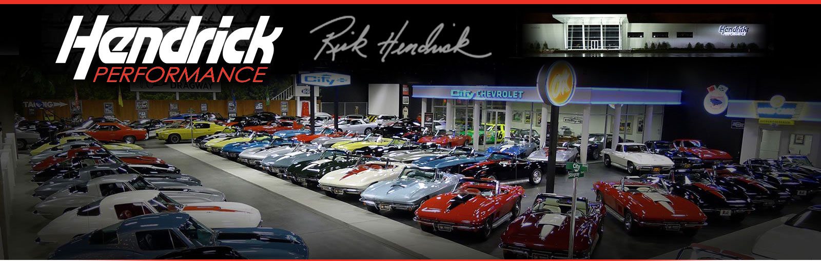 Hendrick Collection de voitures performantes