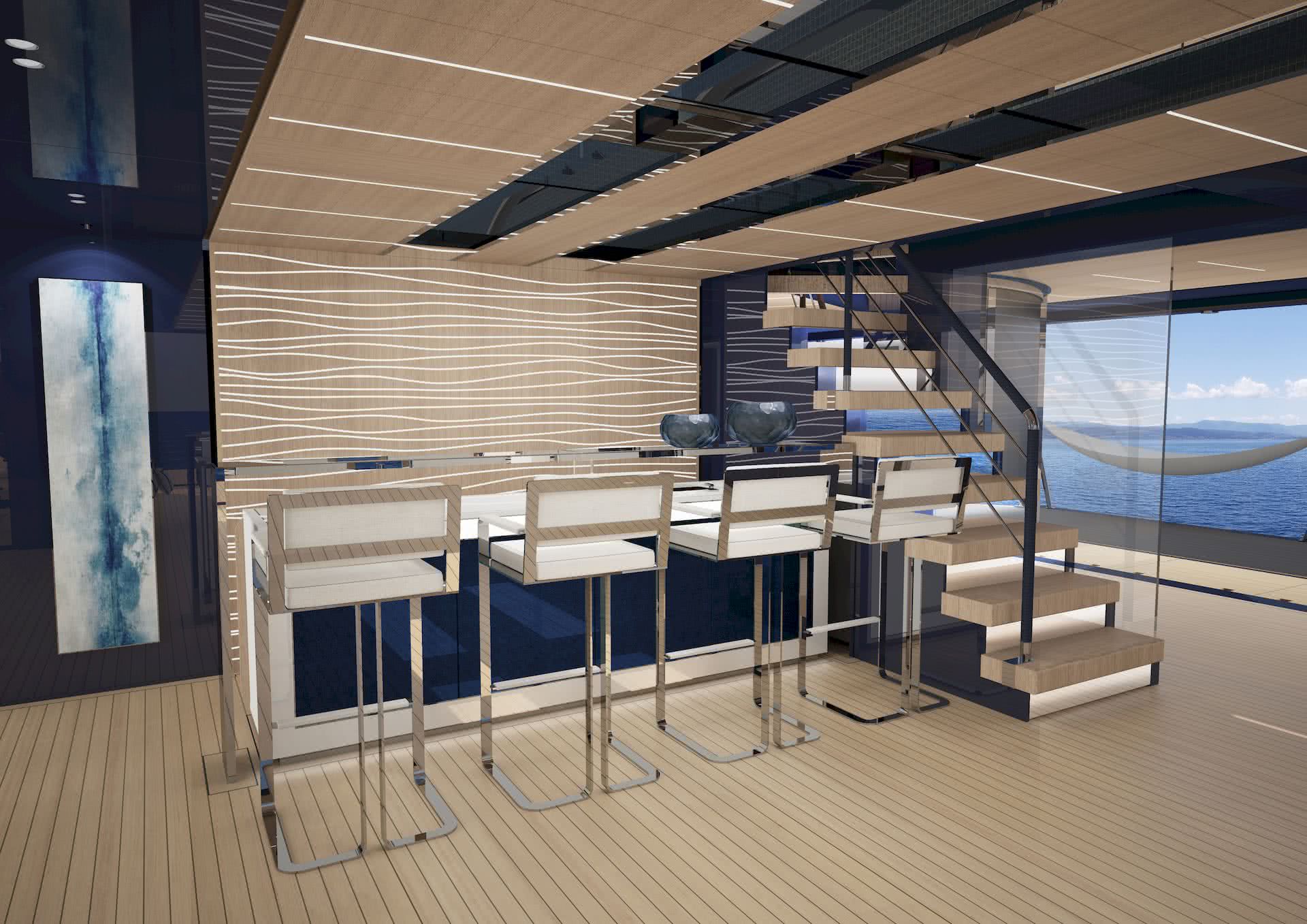 Isa Yacht Resilience interior