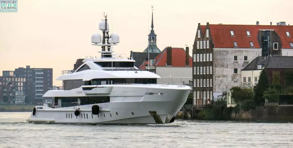 LUSINE Yacht • Heesen • 2021 • Eigentümer Sheikh Ahmed bin Saeed (Foto Nautical Lady)