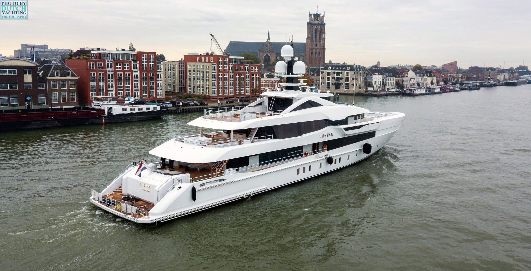 LUSINE Yacht • Heesen • 2021 • Owner Sheikh Ahmed bin Saeed (photo Nautical Lady)