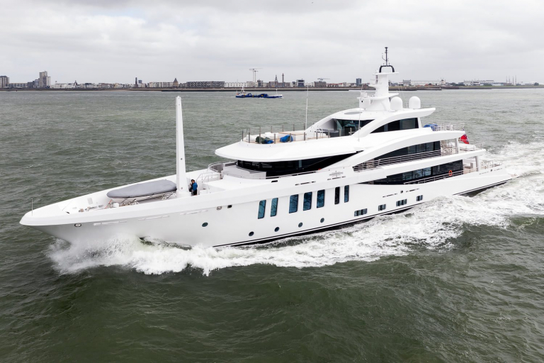 Inside MOONSTONE Yacht • Amels • 2021 • Value 75,000,000 • Owners Rob