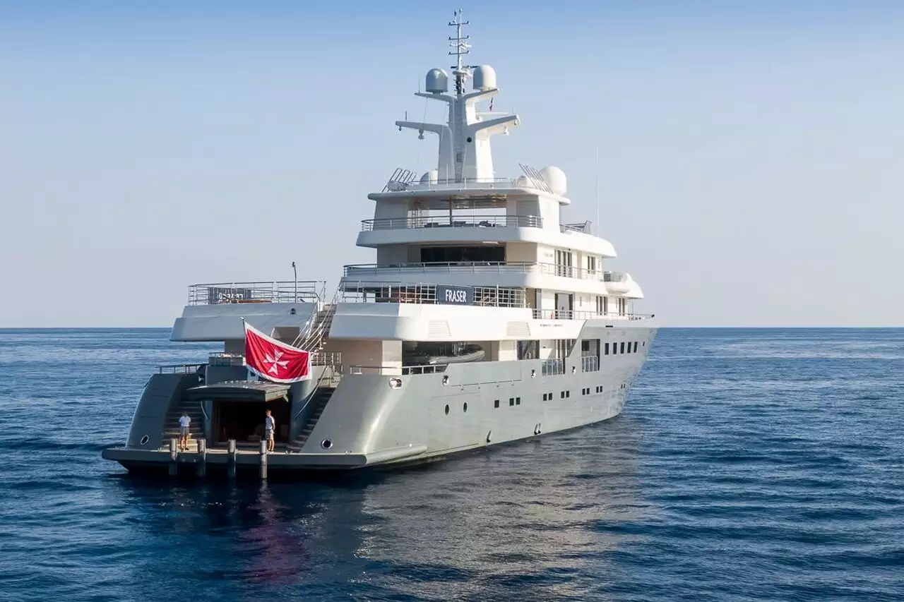 PLANET NINE Yacht • Admiral • 2018 • Besitzer Nat Rothschild