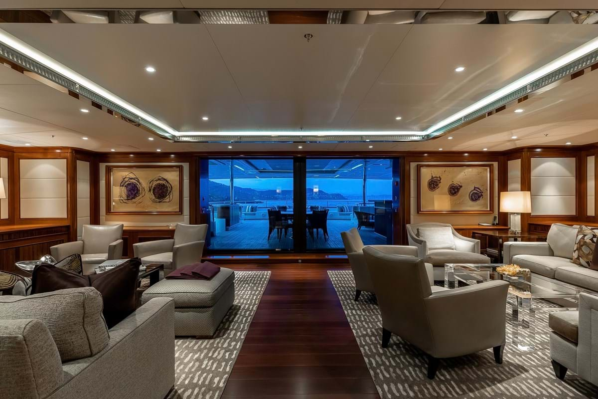 Benetti jacht SEANNA interieur