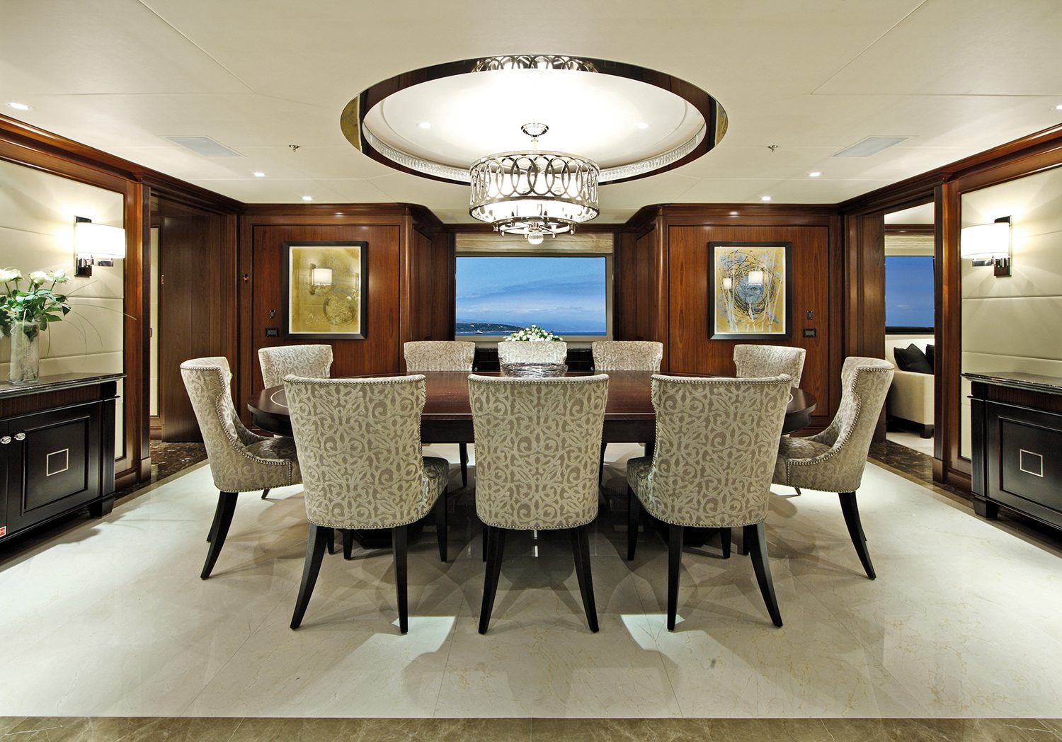 Benetti Yacht SEANNA Interior