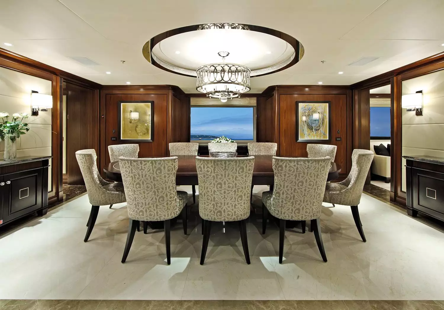 Benetti jacht SEANNA interieur